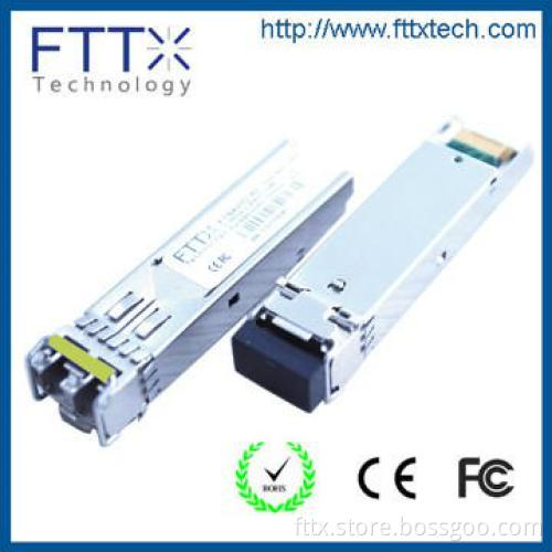 2.5G 2 Channel BIDI CSFP STM-16 Multirate BX-U 20km 1550Tx/1310Rx